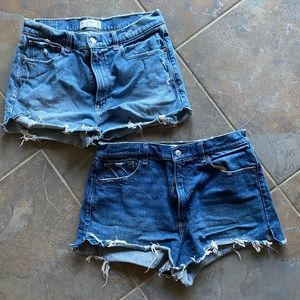 Abercrobie Shorts Mom Fit High Rise